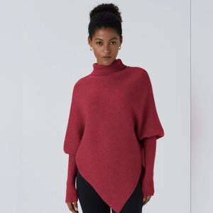 Halara Asymmetrical Turtleneck Sweater